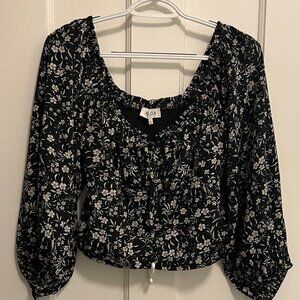 Women's floral blouse SZ S